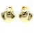 Tiffany & Co Orecchini a lobo Tiffany Nugget in oro 18K D'oro