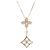 Collana con pendente Star Blossom in oro rosa Louis Vuitton D'oro