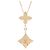 Collana con pendente Star Blossom in oro rosa Louis Vuitton D'oro - vista 2