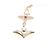 Collana con pendente Star Blossom in oro rosa Louis Vuitton D'oro - vista 4