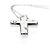 Tiffany & Co Collar Tiffany Dots Cross Plata - vista 4