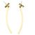 Tiffany & Co Orecchini Tiffany T Bar Clip D'oro - vista 8