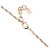 Collar Chanel Coco Mark Círculo de Falsa Perla Dorado - vista 5