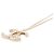 Collana Chanel Matelassé Rhinestone D'oro - vista 2