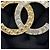 Collana Chanel Matelassé Rhinestone D'oro - vista 8