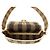 Fendi Mamma Bucket Handtasche aus Raphia-Canvas Braun - Ansicht 6