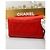 Wallet On Chain Chanel Rouge Gesteppte Ledergeldbörse Rot - Ansicht 16