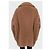 Max Mara Luxe Camel Wool & Silk Cropped Coat - Size L Pre-owned - view 3