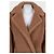 Max Mara Luxe Camel Wool & Silk Cropped Coat - Size L Pre-owned - view 4