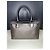 Borsa Céline Boston 30 Macadam Noir Tela Triomphe Marrone Nero - vista 2