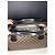 Borsa Céline Boston 30 Macadam Noir Tela Triomphe Marrone Nero - vista 7