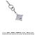 Collana con pendente Louis Vuitton Monogram Diamond - vista 9