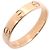 Anello Mini Love di Cartier in oro rosa 18K D'oro