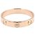 Anello Mini Love di Cartier in oro rosa 18K D'oro - vista 2