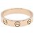 Anello Mini Love di Cartier in oro rosa 18K D'oro - vista 2