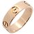 Anello Love di Cartier in oro rosa 18K D'oro