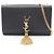 Borsa a tracolla Yves Saint Laurent Paris Kate Monogram Nero