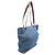 Borsa Tote Chanel Coco Mark Marrone Blu navy - vista 2