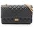 Borsa a tracolla Chanel 2.55 Matelassé V-stitch Double Flap Nero