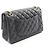 Borsa a tracolla Chanel 2.55 Matelassé V-stitch Double Flap Nero - vista 2