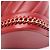Borsa a secchiello Chanel Chevron V-Stitch con coulisse Rosso - vista 13