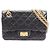 Timeless Borsa a Spalla Chanel 2.55 Mini Matelassé in Pelle Nero