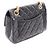 Timeless Borsa a Spalla Chanel 2.55 Mini Matelassé in Pelle Nero - vista 2