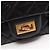 Timeless Borsa a Spalla Chanel 2.55 Mini Matelassé in Pelle Nero - vista 9