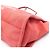 Borsa Tote Chanel Deauville Rosso Bordò - vista 6