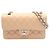 Borsa a tracolla Chanel Matelassé Double Flap Beige