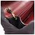 Borsa a tracolla Chanel Mademoiselle in pelle di agnello nera Nero - vista 10