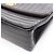 Borsa a tracolla Chanel Mademoiselle in pelle di agnello nera Nero - vista 12