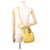 Prada Triangle Mini Lederhandtasche Gelb  - Ansicht 4