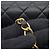 Borsa a tracolla Chanel Matelassé in pelle di agnello nera con catena Nero - vista 13
