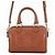 Céline Celine Boston Small Handtasche aus Triomphe-Leder Braun