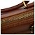 Céline Celine Boston Small Handtasche aus Triomphe-Leder Braun - Ansicht 10