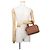 Céline Celine Boston Small Handtasche aus Triomphe-Leder Braun - Ansicht 4