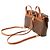 Céline Celine Macadam Twin Mini Rucksack Braun - Ansicht 2