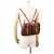 Céline Celine Macadam Twin Mini Rucksack Braun - Ansicht 4
