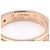 Anello Cartier Mini Love in oro rosa 18K con diamante D'oro - vista 4
