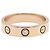 Cartier Mini Love Ring aus 18K Roségold mit Diamant - Ansicht 2