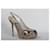 Gucci Python Leder Slingback Peep-Toe Pumps Braun Weiß Python drucken  - Ansicht 2