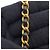 Borsa a Spalla Chanel Matelassé Mini Flap Nero - vista 11