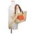 Loewe Anagram Medium Raffia Leather Tote Bag Braun Orange - Ansicht 4