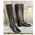 Bally Casland hohe Stiefel aus schwarzem Leder - Ansicht 2