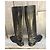 Bally Casland hohe Stiefel aus schwarzem Leder - Ansicht 5