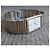 Relógio Seiko Arc Quartz Retangular Ref. 7320-6360 Prata Dourado - vista 15