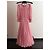 Dolce & Gabbana Vestido Longo de Seda Plissada Rosa - vista 3