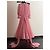 Dolce & Gabbana Vestido Longo de Seda Plissada Rosa - vista 6
