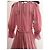 Dolce & Gabbana Vestido Longo de Seda Plissada Rosa - vista 9